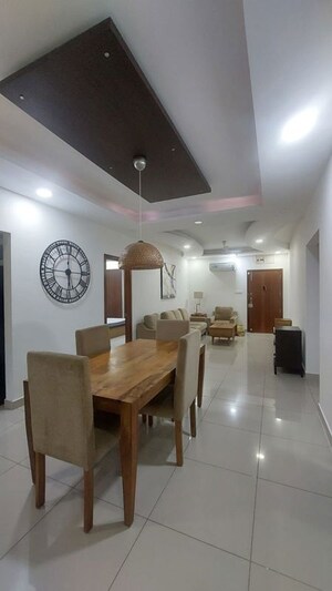 Living Room in 3 BHK Apartment at Accurate Wind Chimes, Gachibowli – for Sale