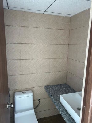 Bathroom in 3 BHK Apartment at Kalpataru Immensa, Kolshet Road – for Rent