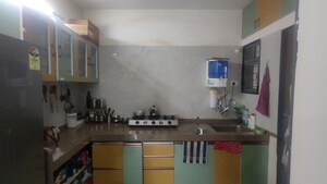 Kitchen in 2 BHK Apartment at Madhav Nagar – for Rent