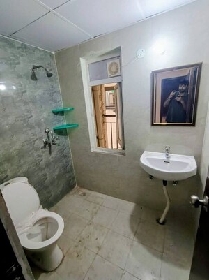 Bathroom in 3 BHK Apartment at Amrapali Verona Heights, Tech Zone 4 Greater Noida – for Rent