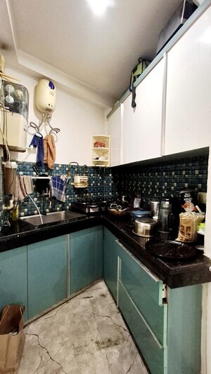 Kitchen in 1 RK Independent House at Saket – for Rent