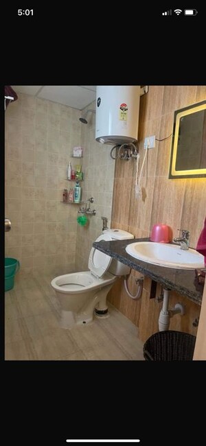 Bathroom in 2 BHK Apartment at Galaxy North Avenue, Gaur City 1 – for Rent