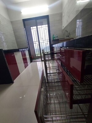 Kitchen in 1 BHK Apartment at Dombivli East – for Rent
