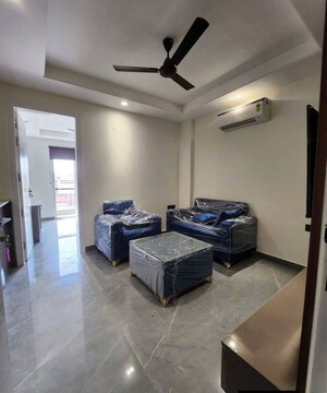 Living Room in 1 BHK Apartment at Saket – for Rent