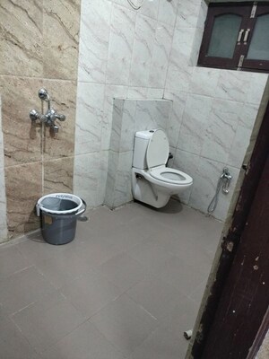 Bathroom in 2 BHK Builder Floor at Sushant Lok I – for Rent