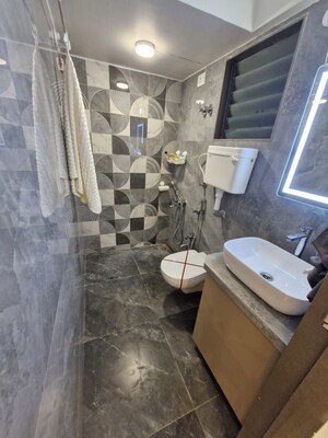 Attached Bathroom in 1 BHK Apartment at Vinay Unique Sky, Virar West – for Sale