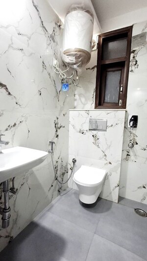 Bathroom in 2 BHK Apartment at Saket – for Rent