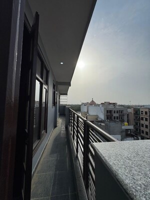 Balcony in 1 BHK Apartment at Palm Residency Chhatarpur, Chattarpur – for Rent