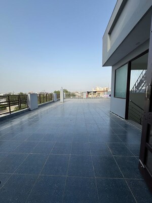 Balcony in 1 BHK Apartment at Palm Residency Chhatarpur, Chattarpur – for Rent