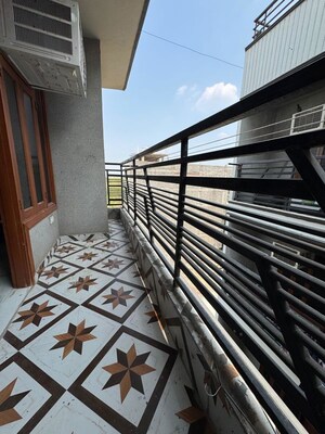 Staircase in 1 BHK Apartment at Palm Residency Chhatarpur, Chattarpur – for Rent