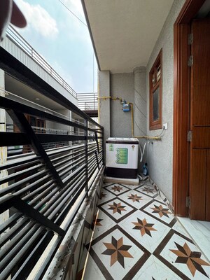 Staircase in 1 BHK Apartment at Palm Residency Chhatarpur, Chattarpur – for Rent