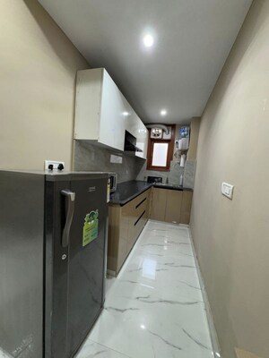 Kitchen in 1 BHK Apartment at Palm Residency Chhatarpur, Chattarpur – for Rent