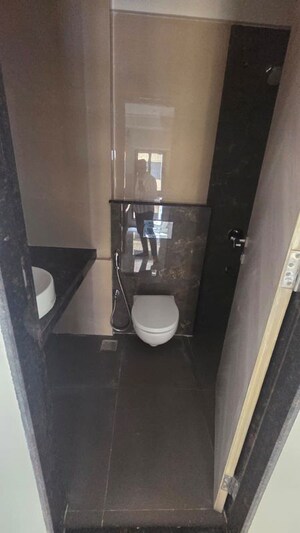 Bathroom in 2 BHK Apartment at Shiv Pearl Gardens, Malad West – for Rent