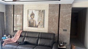 Bathroom in 4 BHK Apartment at Sheth Vasant Oasis, Andheri East – for Rent