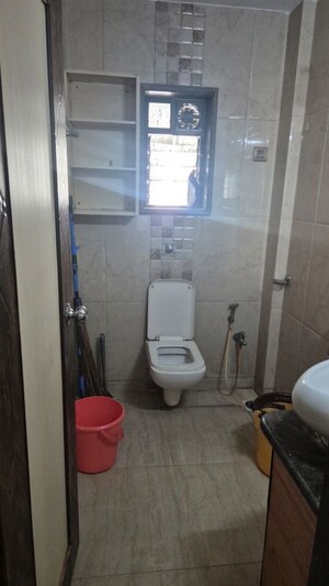 Bathroom in 2 BHK Apartment at Powai – for Rent