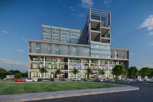  Office Space – Exterior View View at Vinode Vantage Capital, Hinjewadi - for Sale