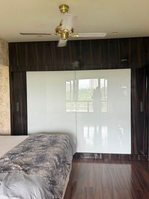 Bedroom in 4 BHK Apartment at Panchshil Eon Waterfront I, Kharadi – for Sale