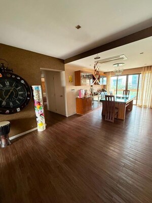 Living Room in 4 BHK Apartment at Panchshil Eon Waterfront I, Kharadi – for Sale