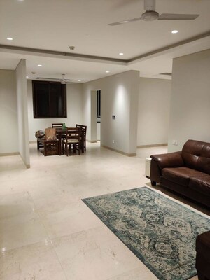 Living Room in 4 BHK Apartment at Panchshil Towers, Kharadi – for Sale