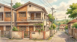  Independent House – Exterior View View at Depalpur - for Sale