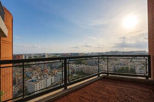 Balcony in 3 BHK Apartment at Total Environment Pursuit of a Radical Rhapsody, Whitefield – for Rent