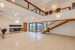 Staircase in 4 BHK Builder Floor at Total Environment Windmills Of Your Mind, Whitefield – for Rent