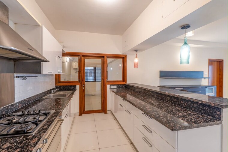 Kitchen, total-environment-windmills-of-your-mind 4 Bedroom 5000 Sq.Ft. Builder Floor In Whitefield Bangalore 10686642