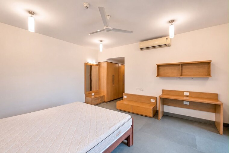 Living Room, total-environment-windmills-of-your-mind 4 Bedroom 5000 Sq.Ft. Builder Floor In Whitefield Bangalore 10686642