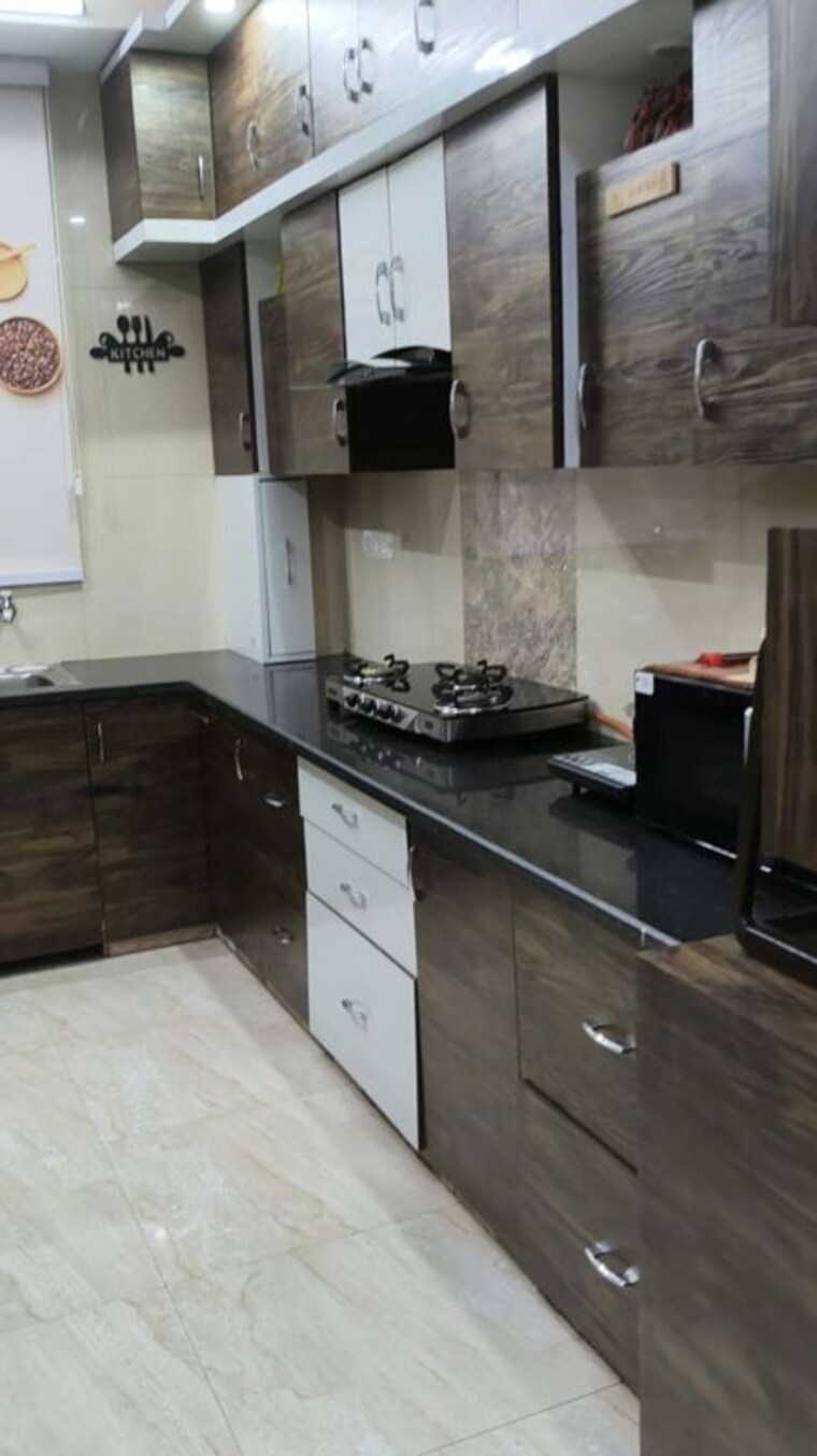 Kitchen, indrapuram 3 Bedroom 117 Sq.Mt. Builder Floor In Indrapuram Ghaziabad 10686632