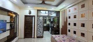 Living Room in 3 BHK Builder Floor at Indrapuram – for Sale