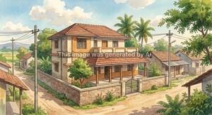  Independent House – Exterior View View at Nugondapalli - for Sale