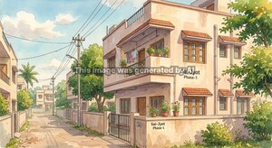  Apartment – Exterior View View at Karad - for Sale