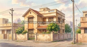  Independent House – Exterior View View at Ramchandra Nagar - for Sale