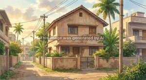  Independent House – Exterior View View at Korukonda - for Sale