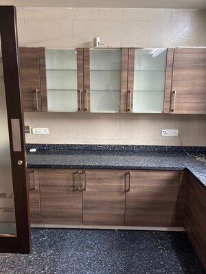 Kitchen in 4 BHK Builder Floor at New Friends Colony – for Sale