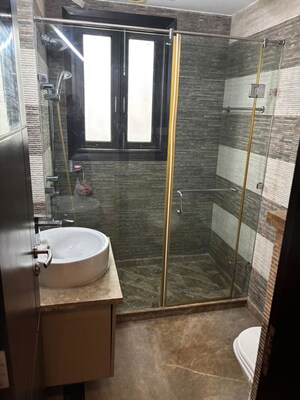 Bathroom in 4 BHK Builder Floor at New Friends Colony – for Sale
