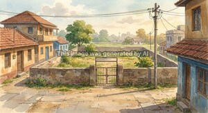  Land – Exterior View View at Sikandrabad - for Sale