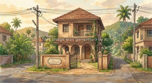  Independent House – Exterior View View at Nellimarla - for Sale