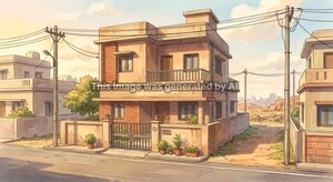  Independent House – Exterior View View at Pullur - for Sale