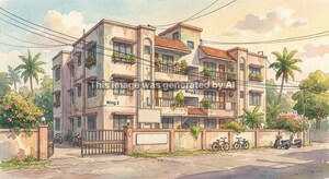  Apartment – Exterior View View at Alibag - for Sale