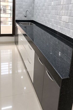Kitchen in 2 BHK Apartment at Shree Shakun Greens, Virar West – for Rent