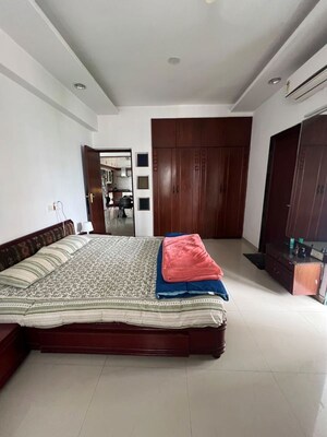 Bedroom in 3 BHK Apartment at Deep Indraprasth 5, Prahlad Nagar – for Rent