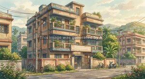  Apartment – Exterior View View at Siliguri - for Sale