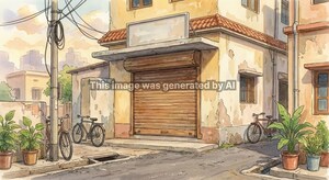  Shop – Exterior View View at Andur Road - for Sale