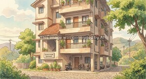  Apartment – Exterior View View at Alibag - for Sale