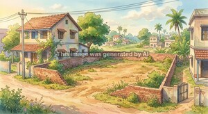  Land – Exterior View View at Uttarsanda - for Sale