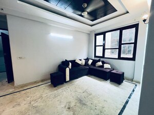 Living Room in 2 BHK Apartment at Freedom Fighters Enclave – for Rent