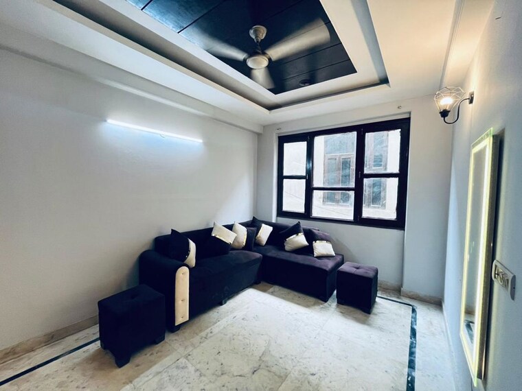 Living Room, freedom fighters enclave 2 Bedroom 1200 Sq.Ft. Apartment In Freedom Fighters Enclave Delhi 10686835