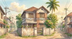  Independent House – Exterior View View at Pydibimavaram - for Sale