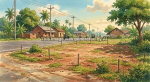  Land – Exterior View View at Kerani Bandh More Road - for Sale